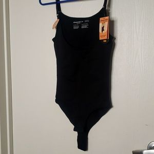 Shapermint essentials open bust bodysuit nwt